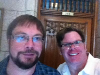 Chris and Rob in ottawa
