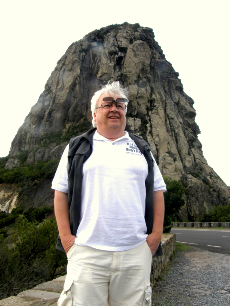 Aale Roos: The tall one is Rogues de Agando (1251 m) on the island of La Gomera. 